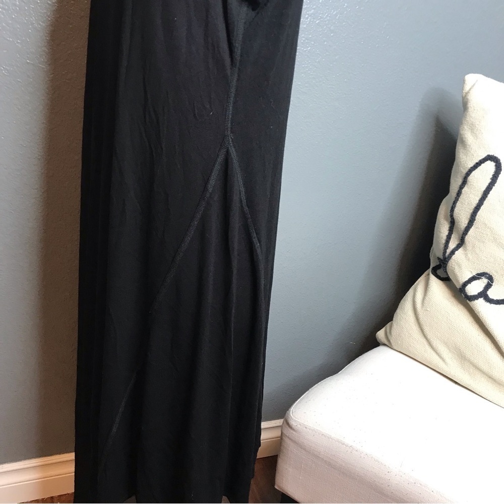 Eileen Fisher black black sleeveless maxi dress size Medium - Picture 4 of 5